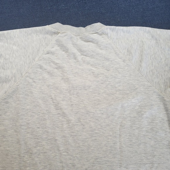 Anthropologie Light Grey Sweatshirt Saddle Up Rope Graphic Crewneck XL - Picture 10 of 10